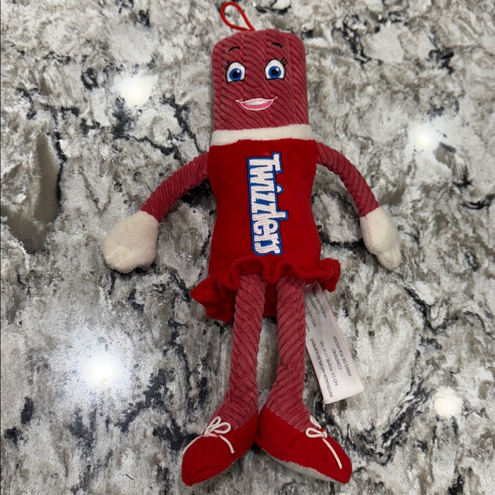 Twizzlers Hershey's Chocolate World Plush Red Licorice Doll Figure Candy Toy 12"